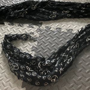 Peace scarf